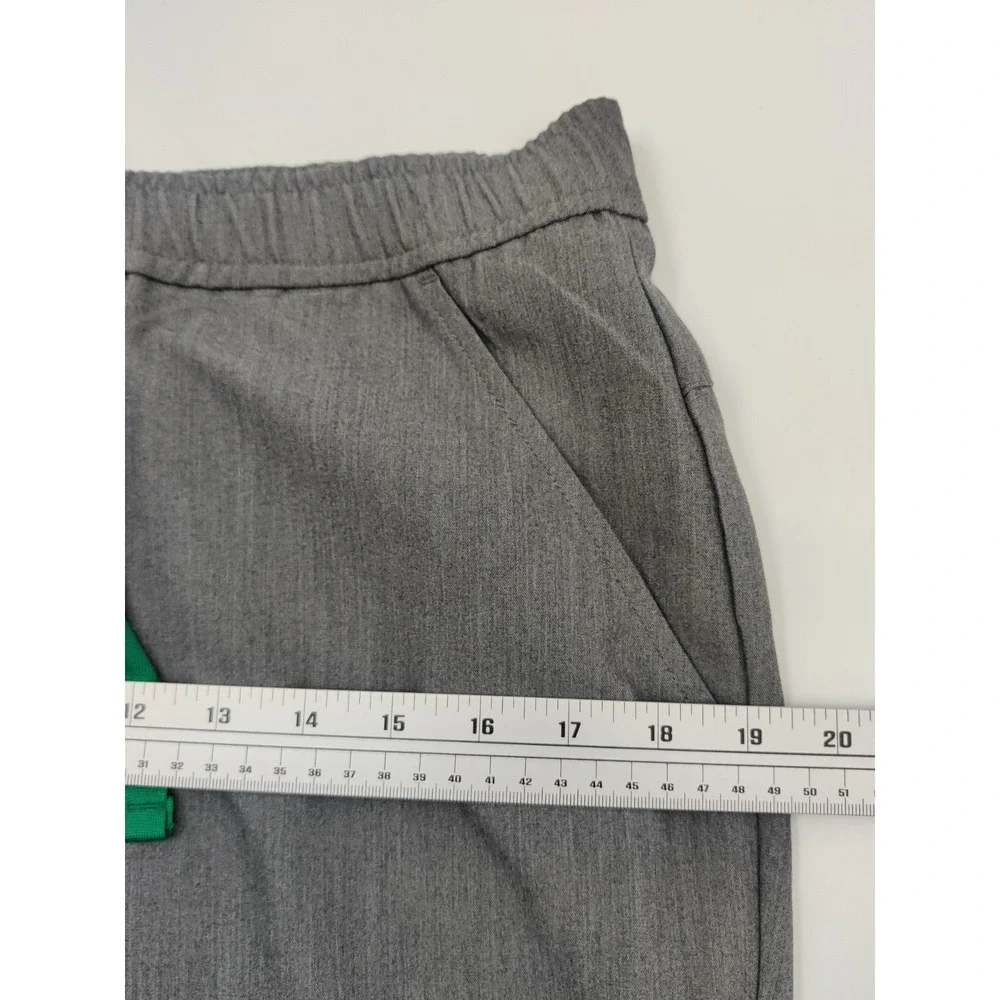FIGS Tansen Jogger Scrub Pants Men's Medium Graphite Gray Drawstring